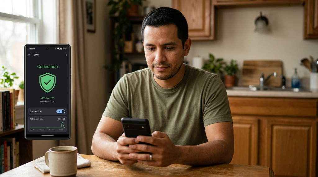 cómo instalar VPN en Android paso a paso para latinos en USA 2026