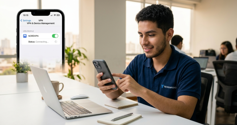 cómo instalar VPN en iPhone paso a paso para latinos en USA 2026
